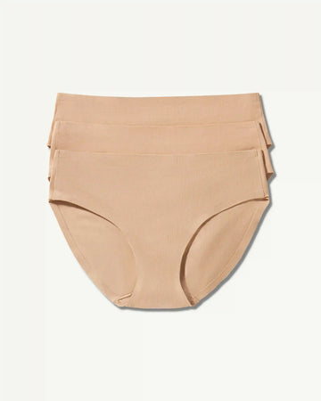 SoftForm Cotton Mid-Rise Brief 3-Pack